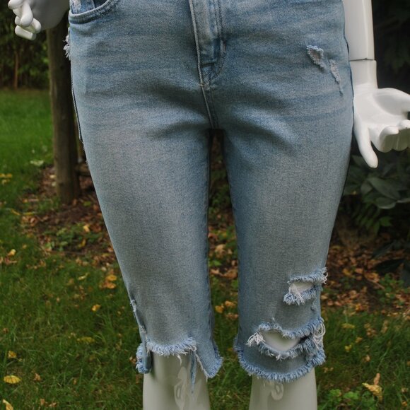 Reworked Denim Shorts - Picture 1 of 4